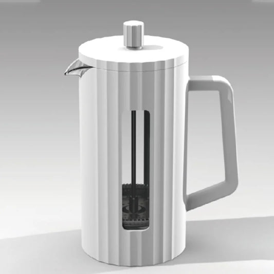 1000ML/ 600ML French Press Coffee Maker High Borosilicate Glass House Coffee Brewer Milk Foam Frother Barista Tea Maker Peaceful Pleasures Health and Wellness