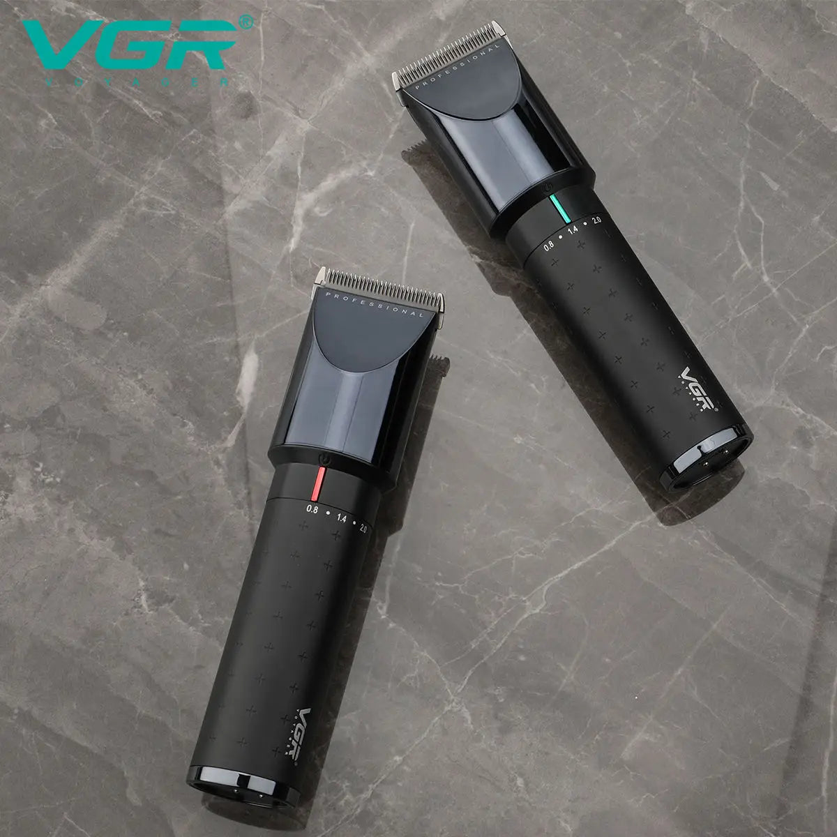 VGR 698 high-end hair clipper, deep cleaning hair trimmer, multifunctional men's hair removal salon carving, electric push shear Peaceful Pleasures Health and Wellness