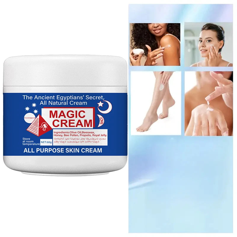 YUITIKUE Magic Face Cream – Moisturizing & Brightening | 60g Face Moisturizer Cream Peaceful Pleasures Health and Wellness