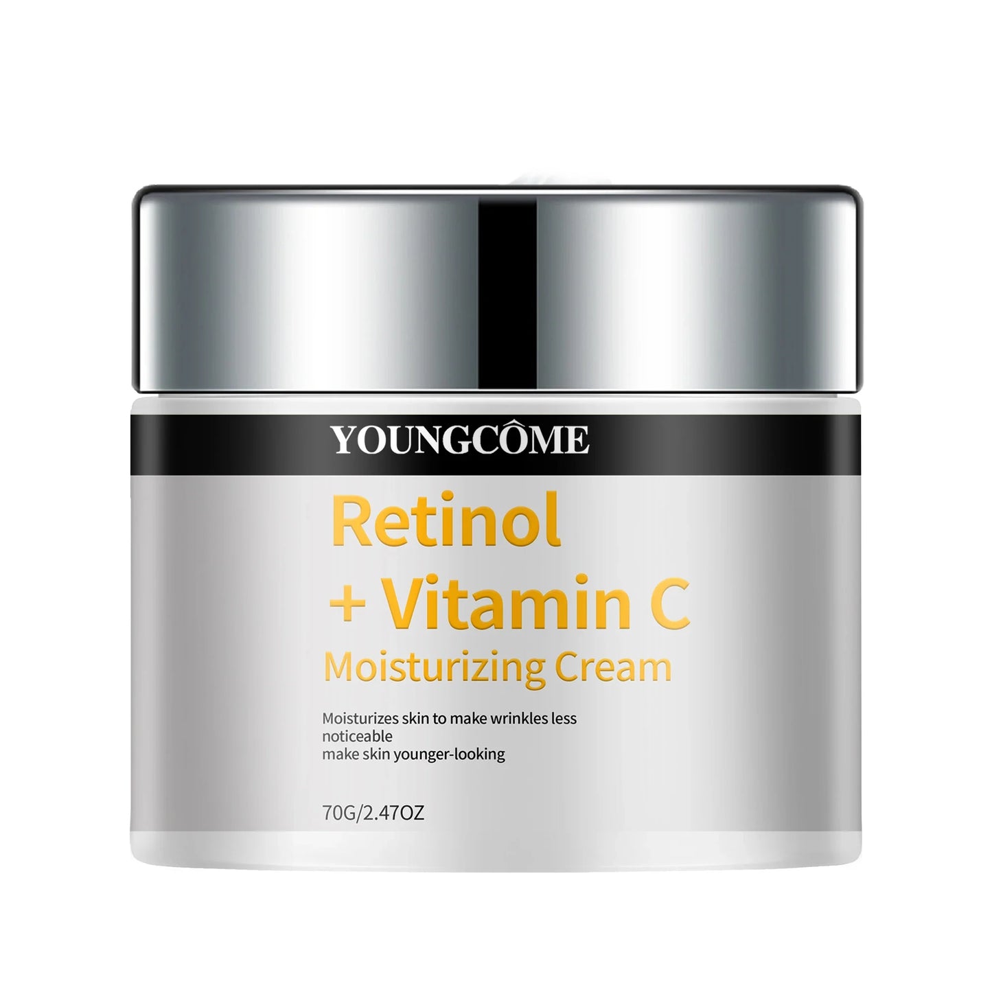 YOUNGCOME Retinol & Vitamin C Hydrating Face Serum Cream
