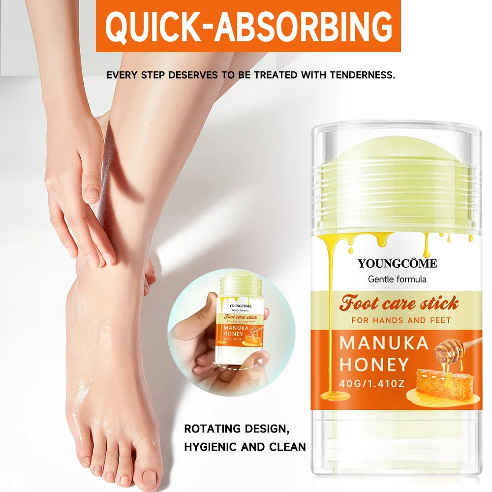YOUNGCOME Foot Care Stick – Shea Butter, Urea & 24H Hydration