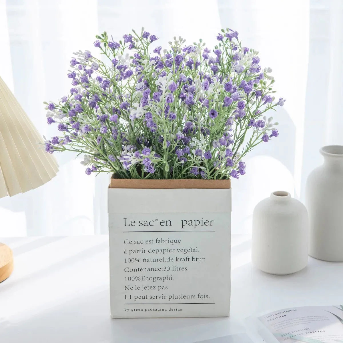 Artificial Gypsophila Bouquet – Wedding & Home Decor Flowers