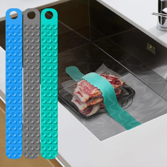 Silicone Meat Thawing Belt with Suction Cups | Quick Defrost Kitchen Thawing Tool Oasis Select