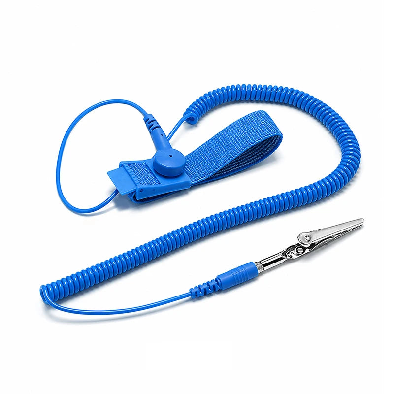 Anti-Static ESD Wrist Strap Grounding Band with Alligator Clip