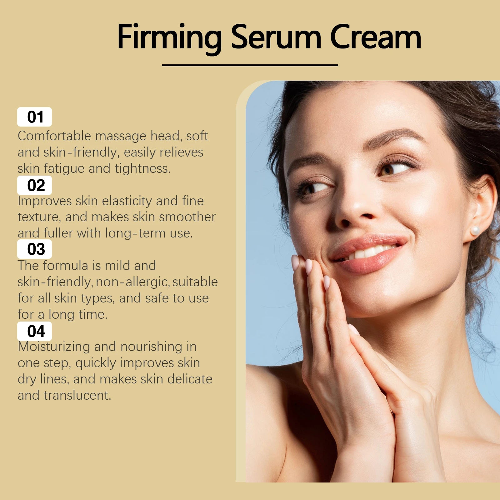 Neck Firming Cream for Hydration and Fine Line Reduction Peaceful Pleasures Health and Wellness