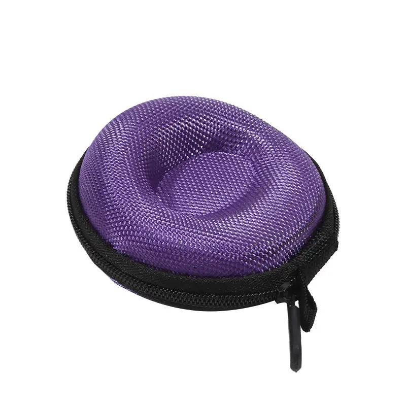 Portable Multipurpose Watch Bracelet Storage Pouch Shockproof Travel Carrying Box Wear-resistant Wristwatch Organiser Box Peaceful Pleasures Health and Wellness Purple