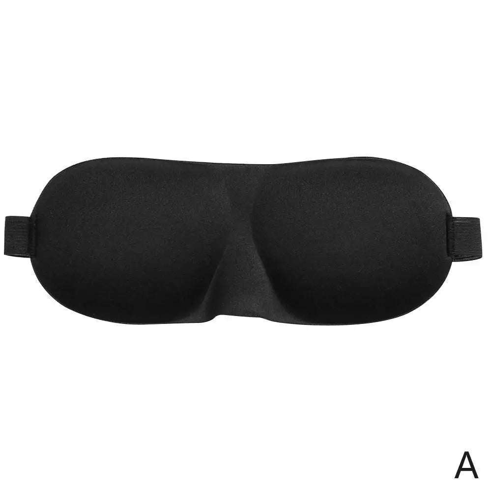 3D Sleep Mask – Soft Memory Foam Travel Eye Mask & Blindfold