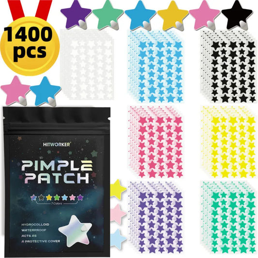 Hydrocolloid Acne Patches – Invisible & Waterproof | All Skin Acne Patches Peaceful Pleasures Health and Wellness 1400PCS