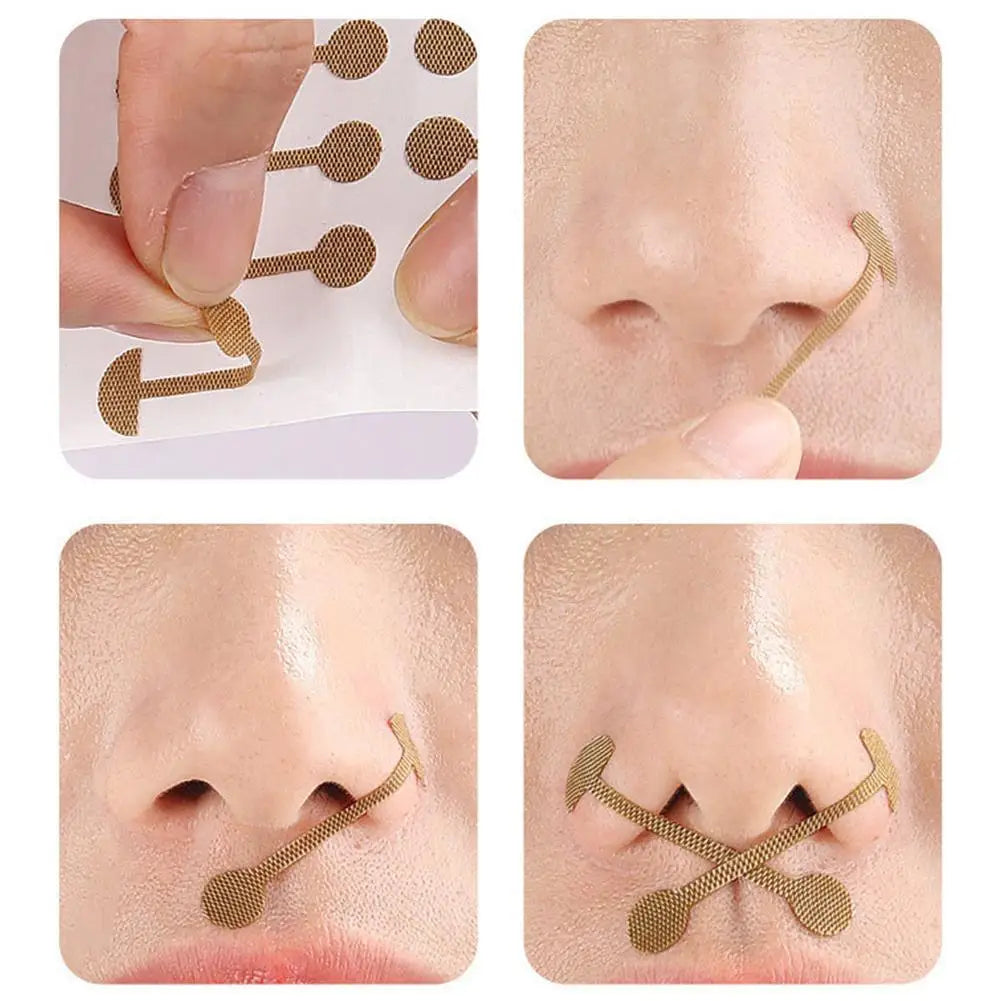 Nose Wing Slimming Stickers – Invisible Nose Shaping Patches 50/100Pcs