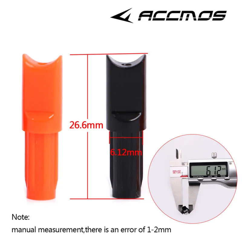 Crossbow Archery Half-moon Bolts Arrow Nocks Internal ID Carbon Shaft