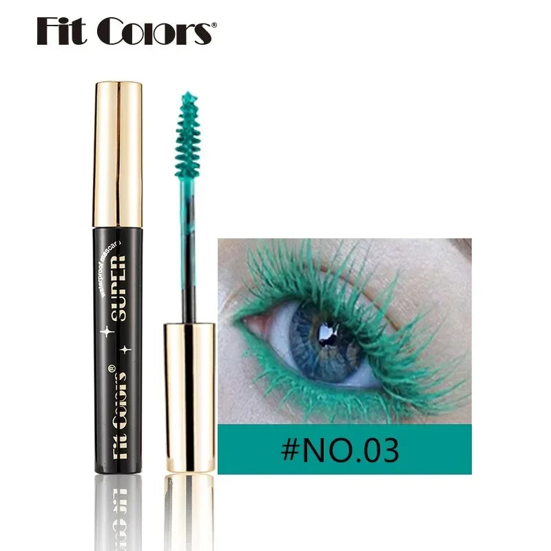 4D Colored Mascara – Waterproof, Volumizing & Lengthening