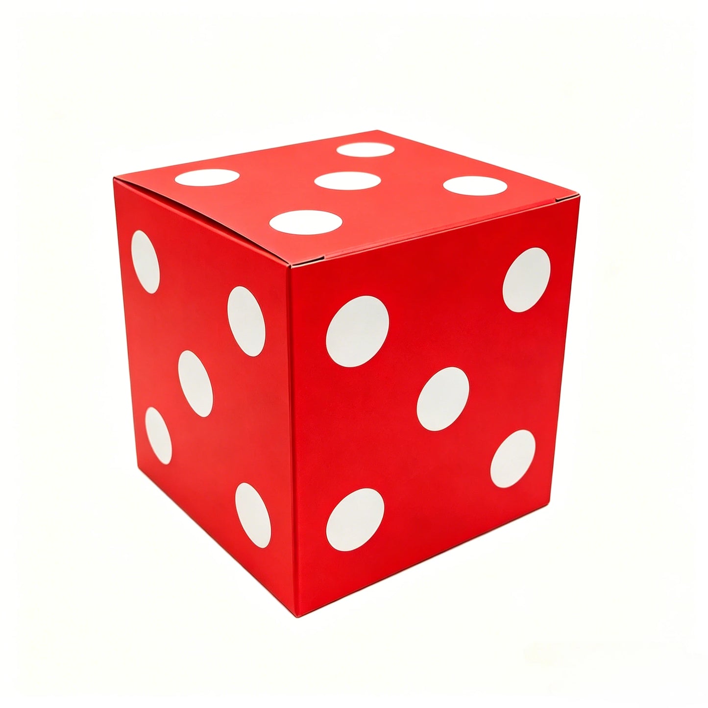 28cm Casino Dice Gift Box | Vegas Party Decoration Prop