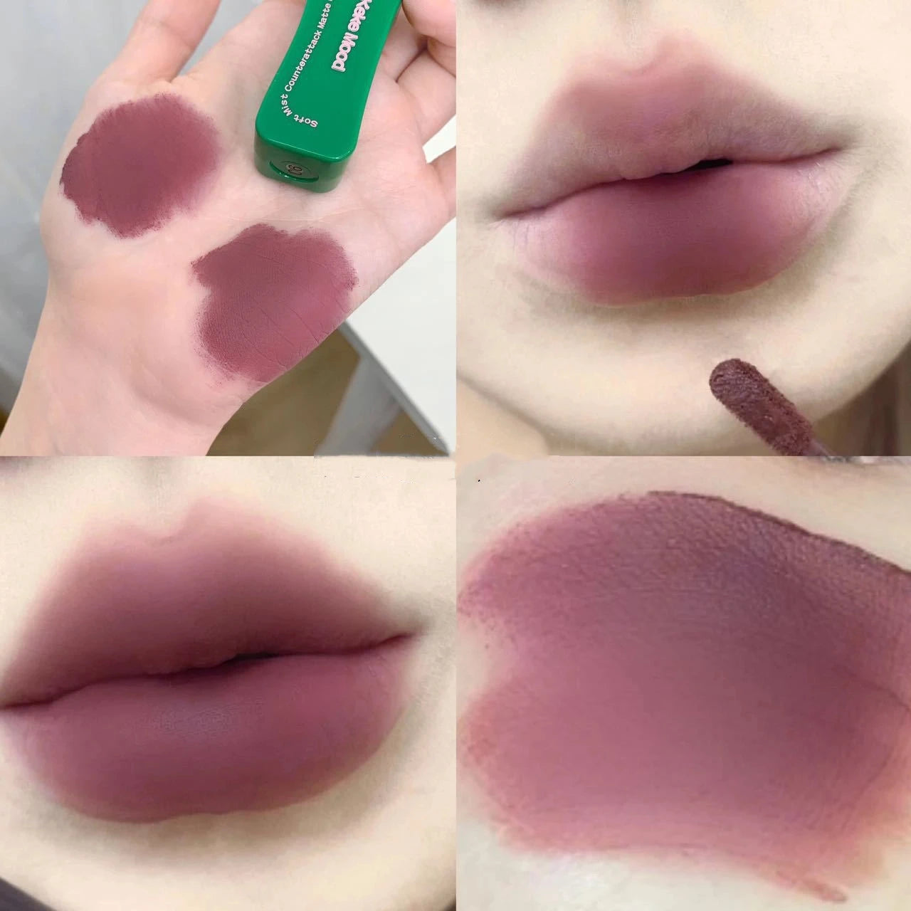 Velvet Matte Lip Mud – Nude Pink Moisturizing Lip Glaze