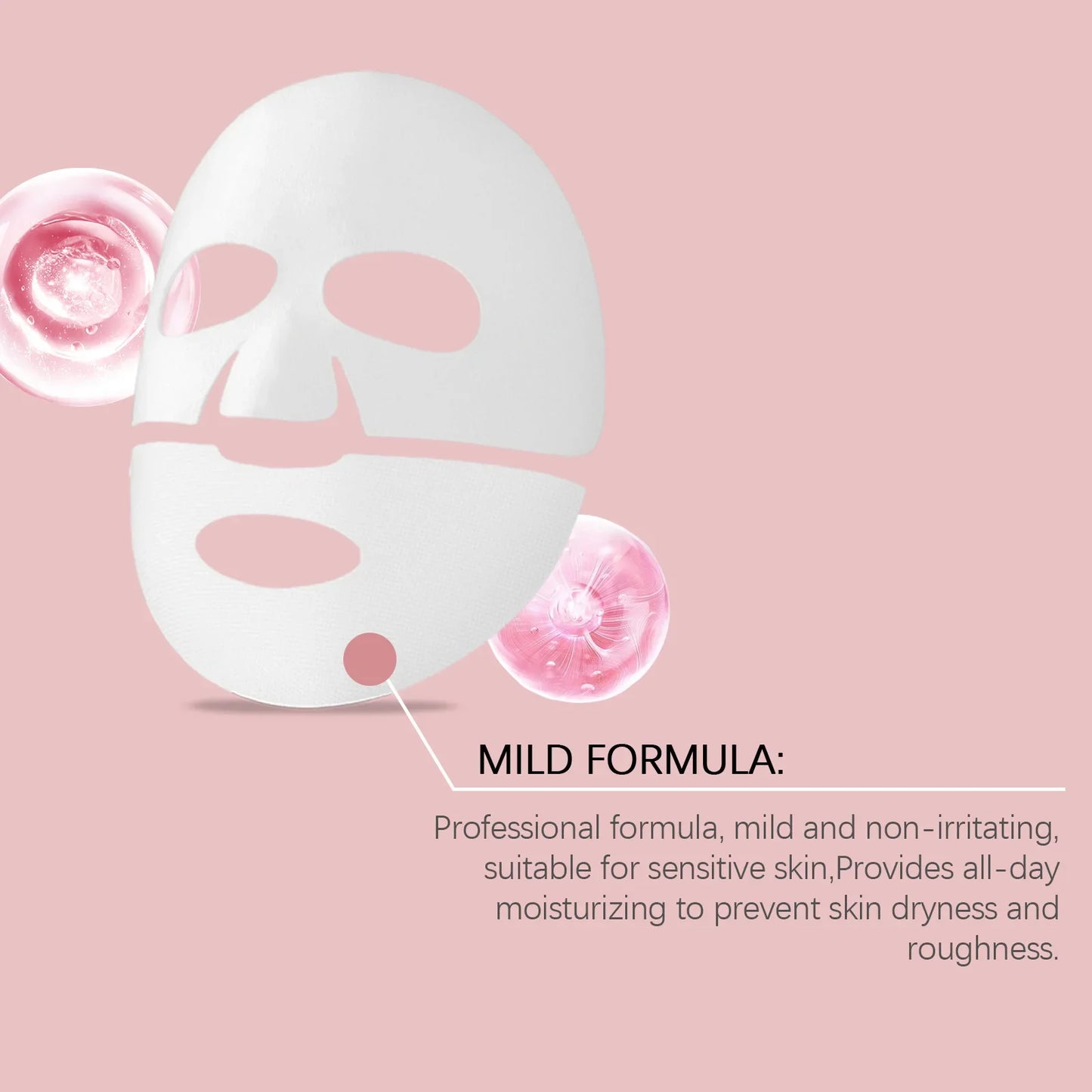 Bio Collagen Face Mask Hydrating Overnight Lifting Rejuvenation Shrink Pores Moisturizing Refreshing Brightening Face Skin Care Peaceful Pleasures Health and Wellness