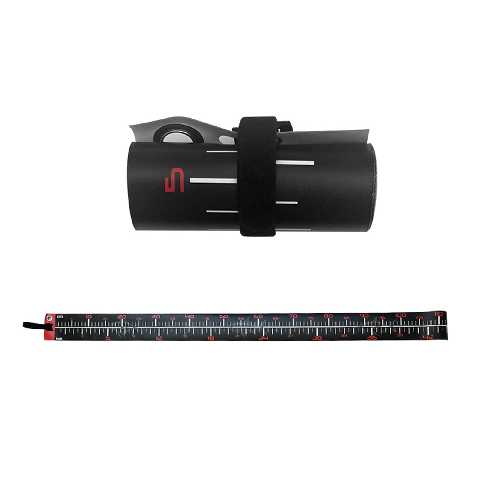 110CM Waterproof Fish Measuring Ruler PVC Dual Scale Fish Measure Ruler Wrinkle-Resistant for Boats Sailboats Yachts Kayaks Peaceful Pleasures Health and Wellness