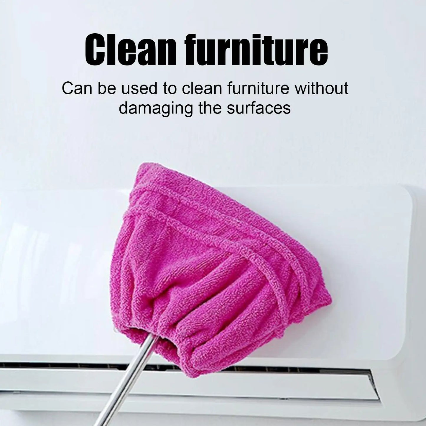 Microfiber Broom Cover Replacement – Wet & Dry Floor Cleaning