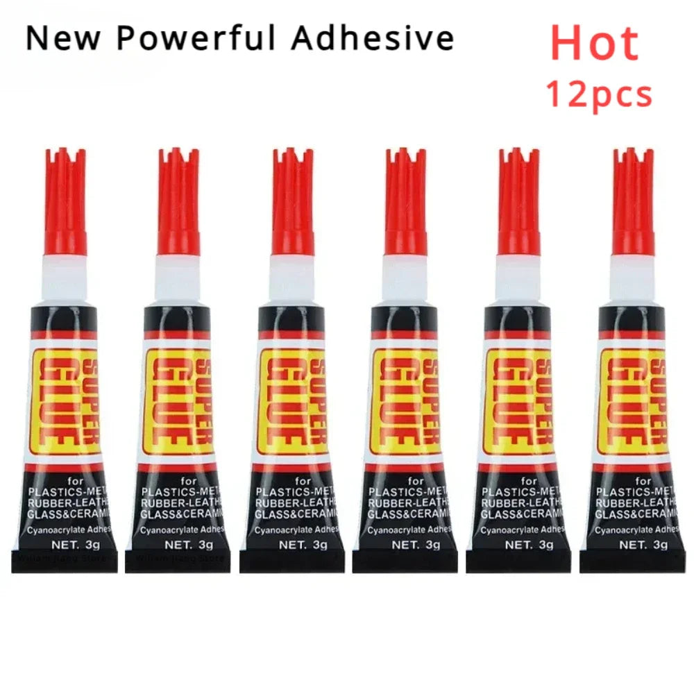 Super Epoxy Resin Glue Liquid Wood Thermal Paste Adhesive 502 Instant Transparent Stationery Shop Rubber 1/3/6/12 Items. Resins Peaceful Pleasures Health and Wellness