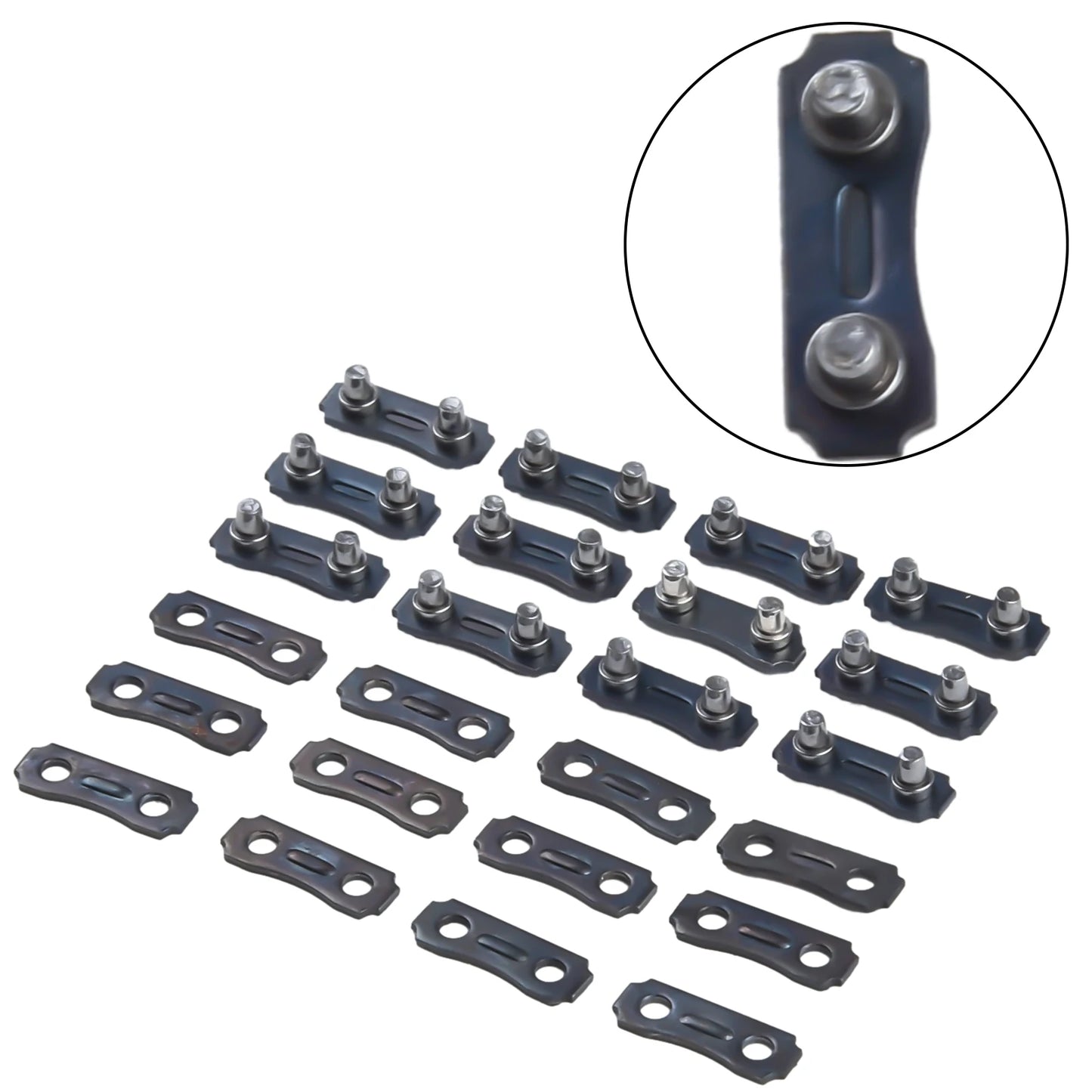 Chainsaw Chain Links Connectors 3 8 LP Tie Straps Preset Metal Garden