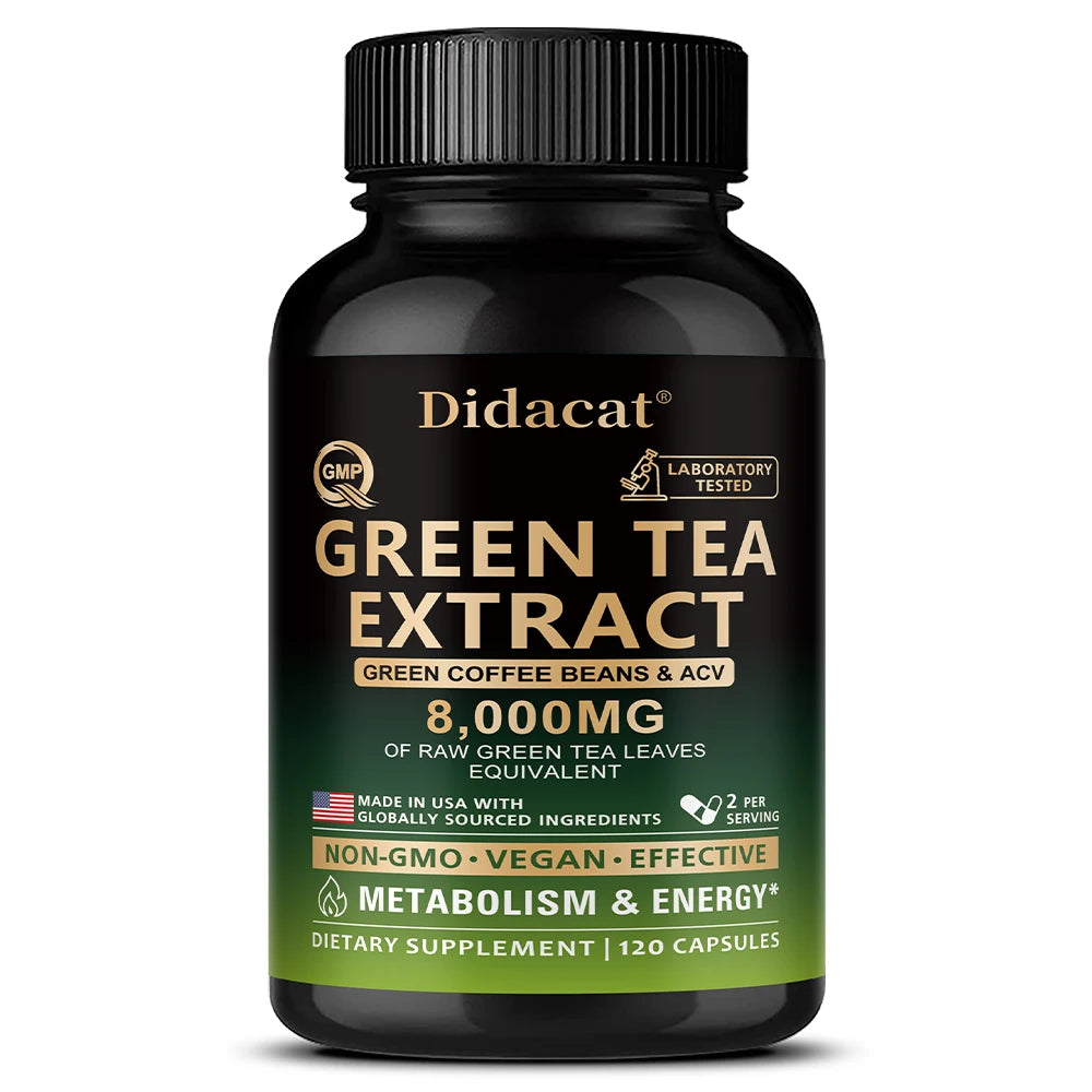 VITALXTRA Green Tea Extract Capsules | Energy & Metabolism