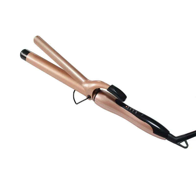 Professional Ceramic Curling Iron with LCD | Tourmaline Wand
