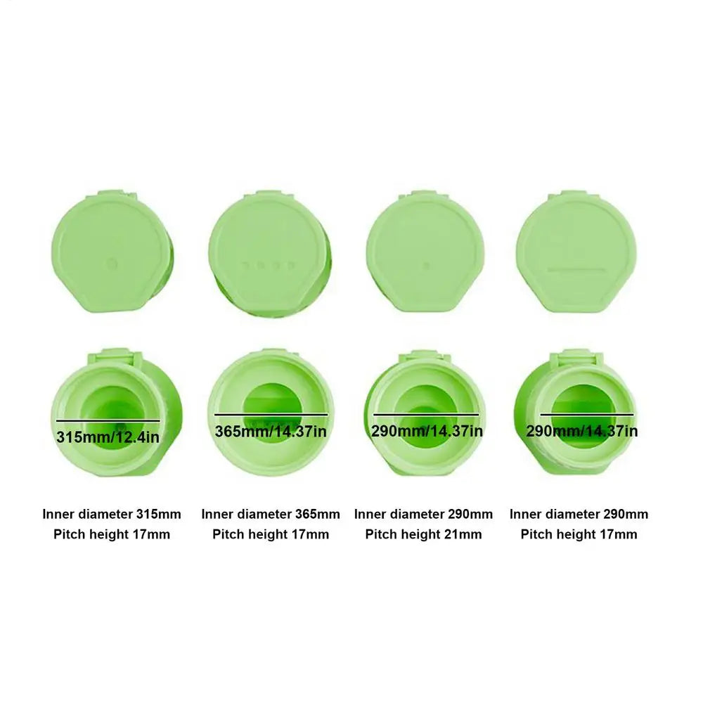 4-Pack Squeeze Bottle Caps | Condiment Dispenser Lids Set