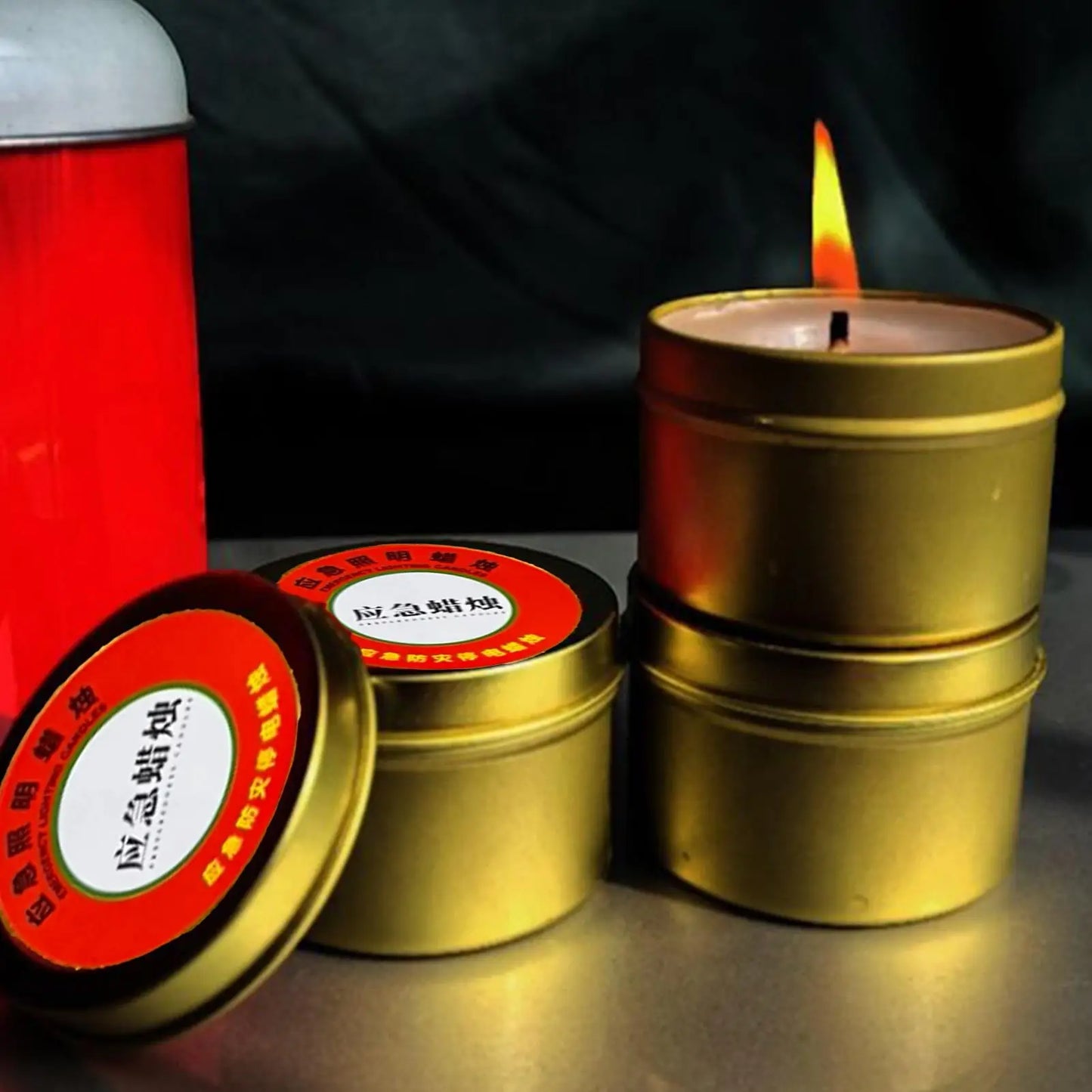 Emergency Survival Candles Windproof 10-Pack | Power Outage