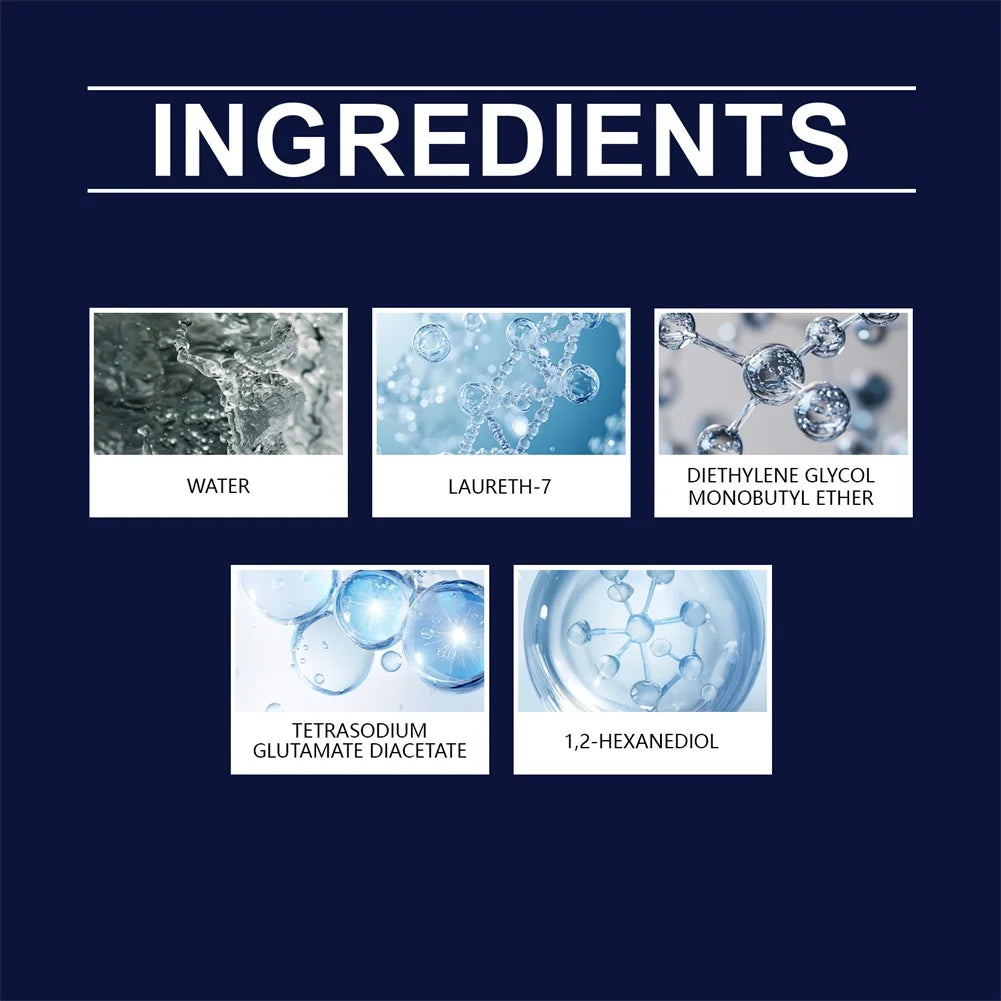 Glass oil film cleaner,Anti-Glare Window Cleaning Agents,Professional Automotive Glass Cleaner/Household Window Maintenance Peaceful Pleasures Health and Wellness