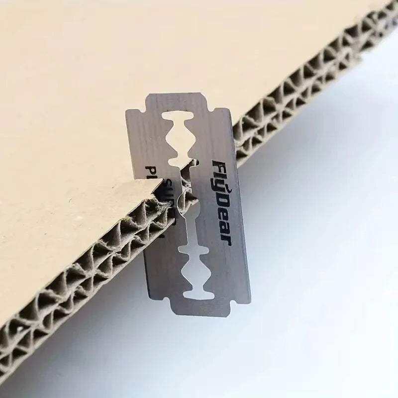 XMSJ Double Edge Safety Razor Blades – 10 Pack Stainless Steel
