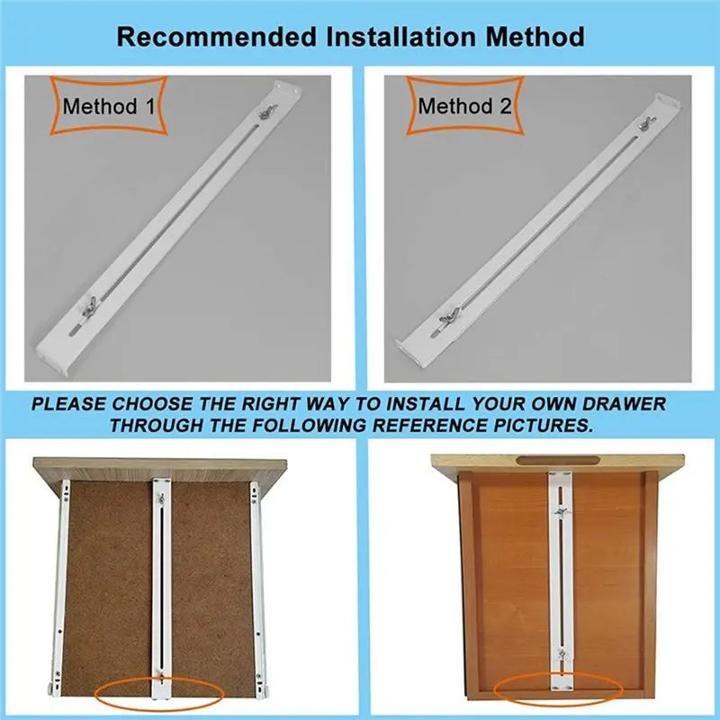 Y51A-Drawer Repair Kit - Furniture Accessories Brackets Used To Reinforce And Repair Wood/MDF/Chipboard Drawers Cabinet Peaceful Pleasures Health and Wellness