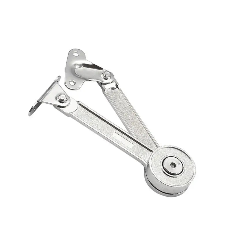 Hydraulic Cabinet Hinge Nickel Plated Random Stop Kitchen Door Adjustable Polish Folding Hinge Pressure Rods Peaceful Pleasures Health and Wellness Style A