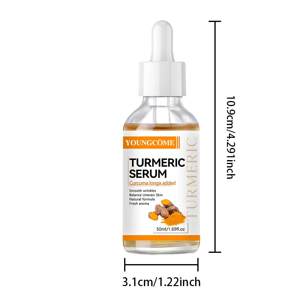 YOUNGCOME Turmeric Facial Essence Serum | Anti-Aging & Moisturizing Facial Essence Serum Peaceful Pleasures Health and Wellness 50ml