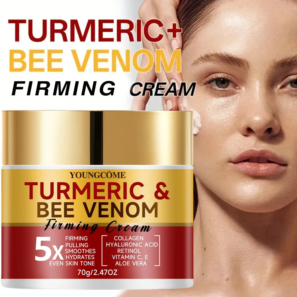 YOUNGCOME Turmeric & Bee Venom Firming Cream – Hyaluronic Acid
