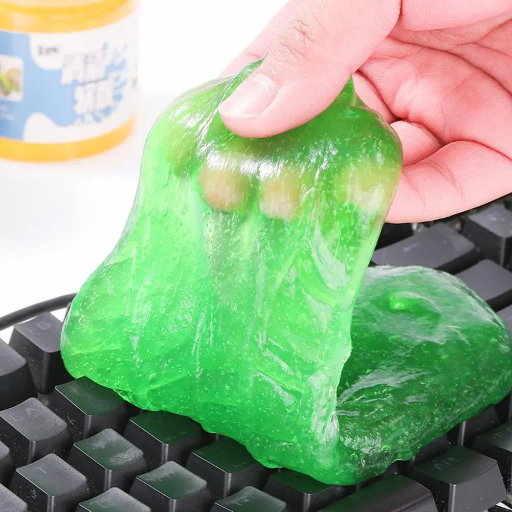 Random Car Wash Interior Car Cleaning Gel Dust Remover Glue Computer Keyboard Dirt Cleaner Supplies Cleaning Accessories Peaceful Pleasures Health and Wellness