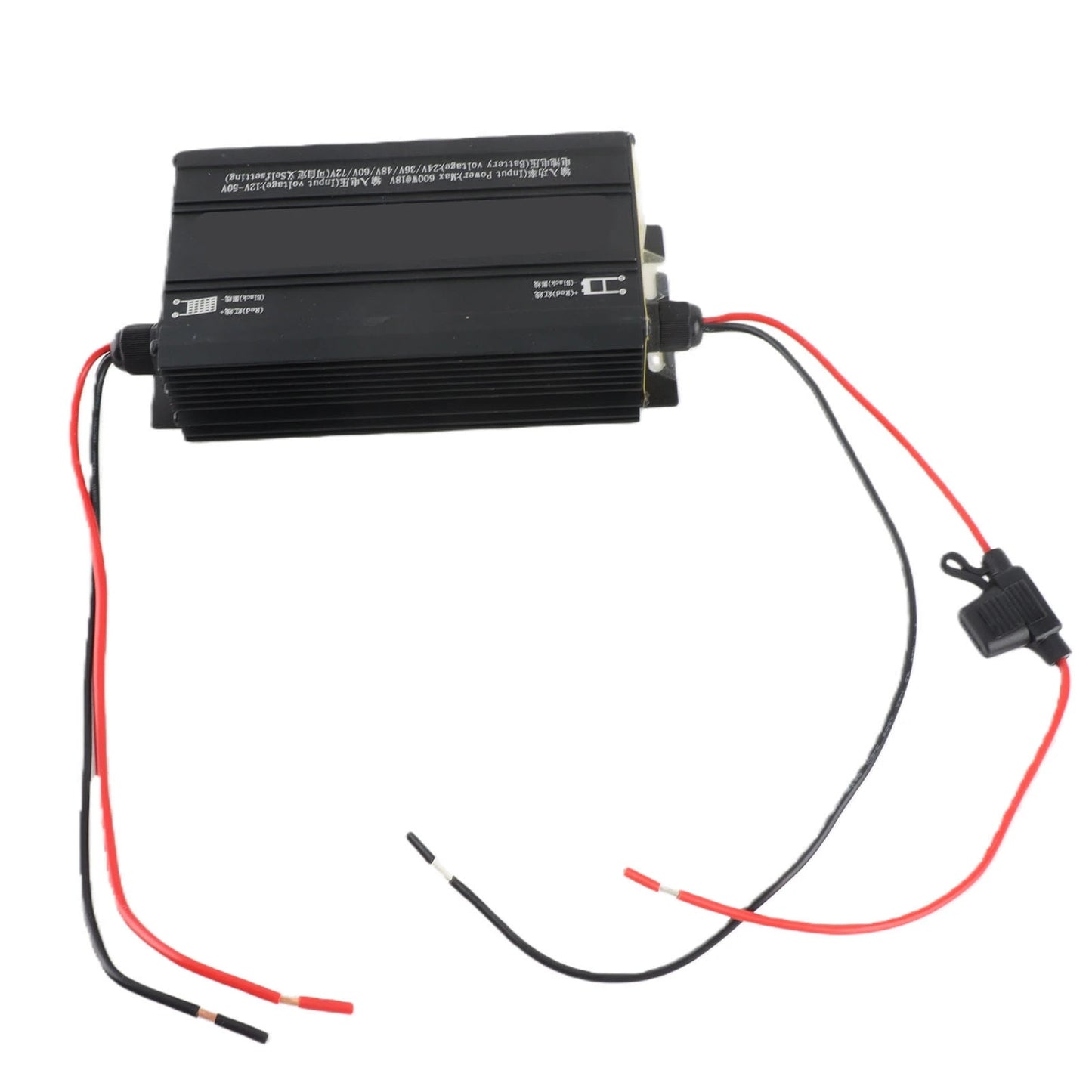 MPPT Solar Controller 12‑50V Input Overcharge 24V 36V 48V 60V 72V Solar Controller LCD Display for Batteries Peaceful Pleasures Health and Wellness