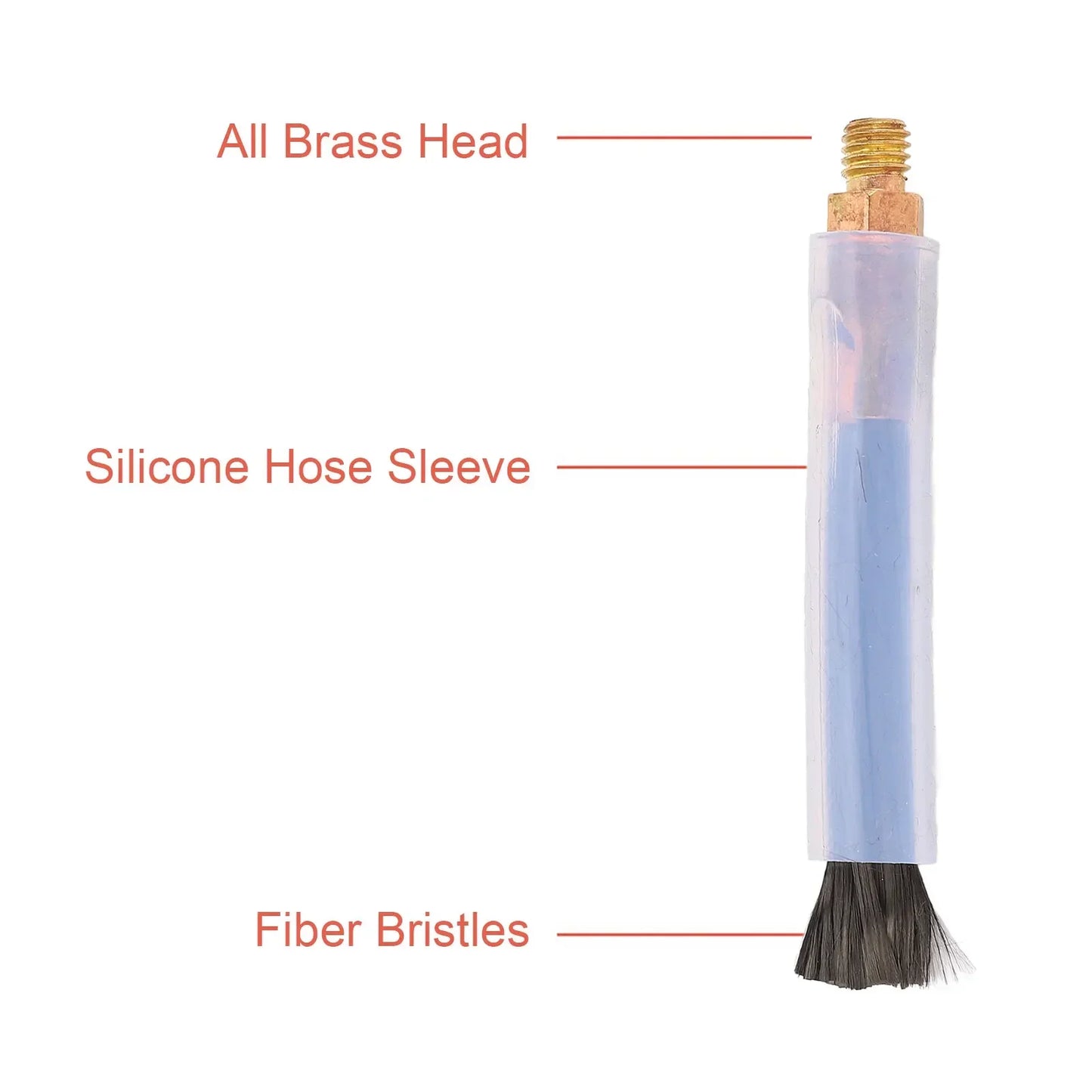 Weld Bead Cleaning Brushes Brass Head Brush Welding Seam Processor