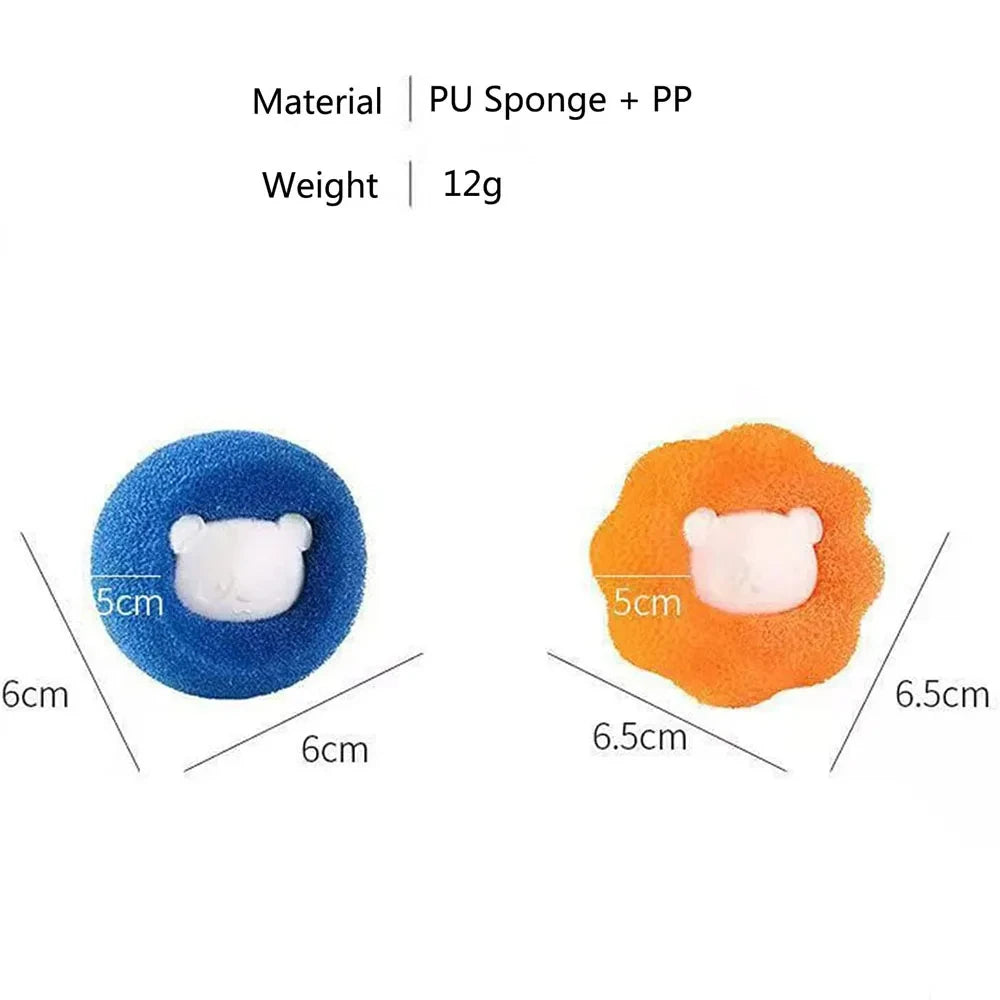 Reusable Pet Hair Remover Balls for Washer & Dryer – 5 Pack