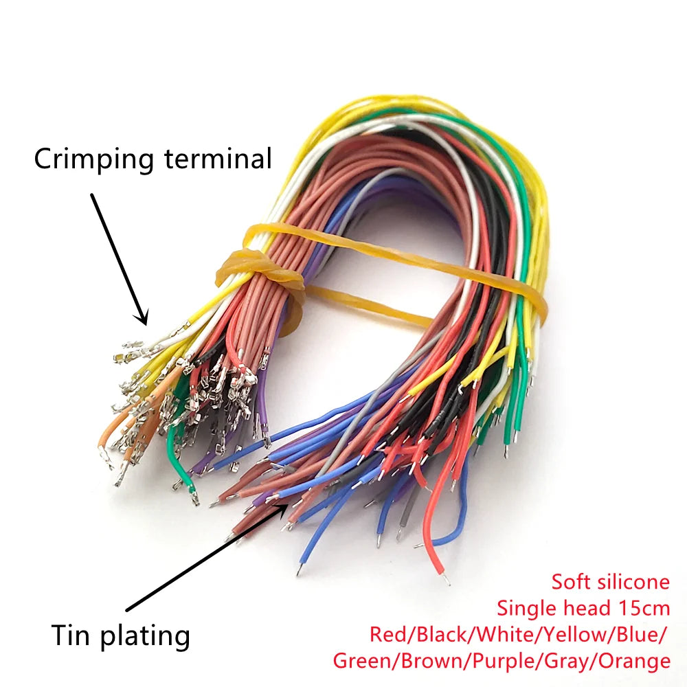 Jst SH 1.0mm Connector Kit with Single head Pre-Crimped Soft Silicone 150mm Wire for F3 Omnibus F4 Pro F7 Racing Drone Wire Kit Peaceful Pleasures Health and Wellness
