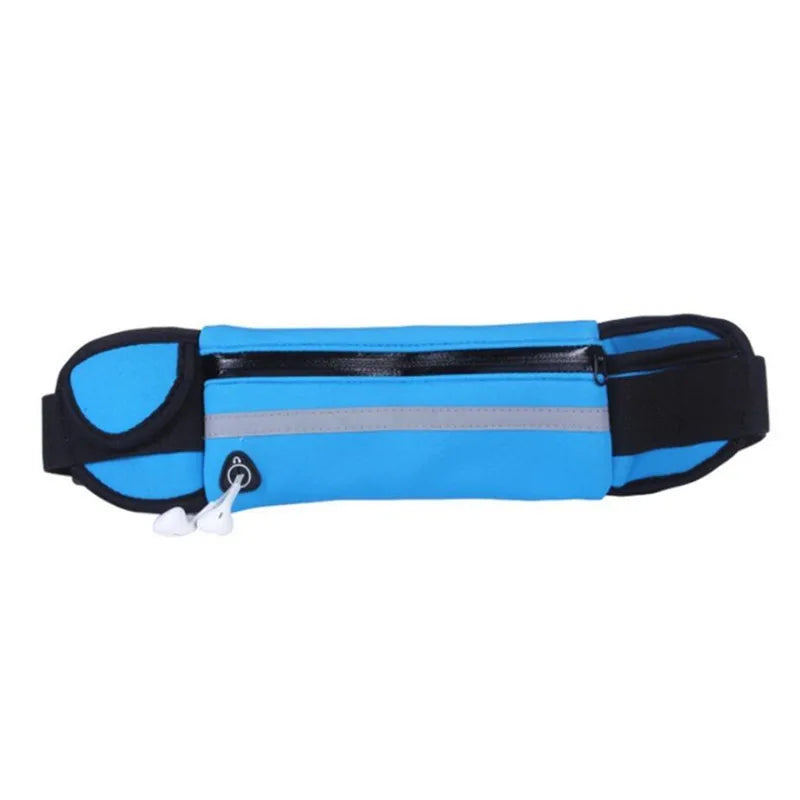 Outdoor Riding Running Waist Bag Marathon Running Bag Men Women Fitness With Water Bottle Waterproof Phone Sport Belt Waist Bags Peaceful Pleasures Health and Wellness