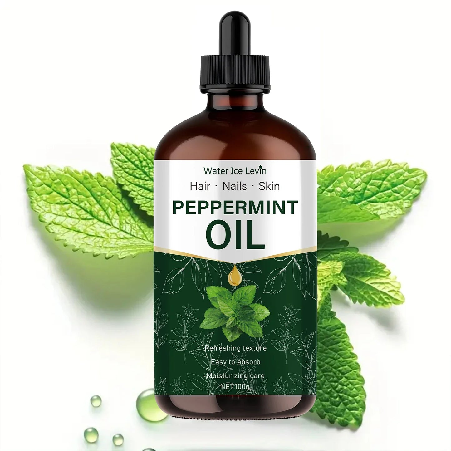 100g Peppermint Moisturizing Massage Oil | Unisex Hair & Diffuser