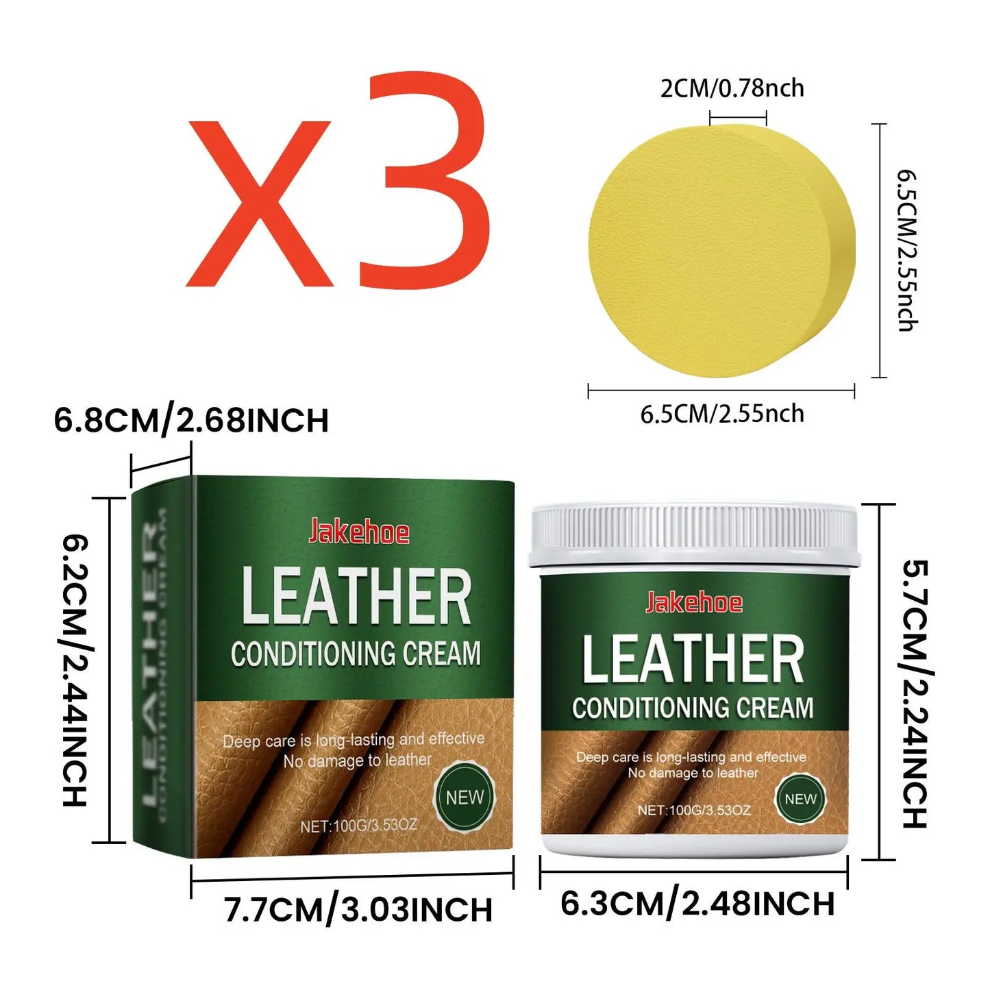 Leather Care Cleaning Cream – Clean, Polish & Restore Leather