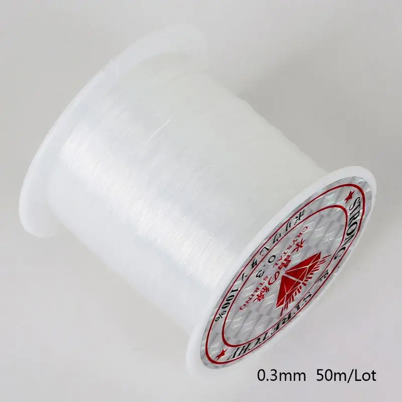 Transparent Elastic Cord String for DIY Jewelry & Bracelets
