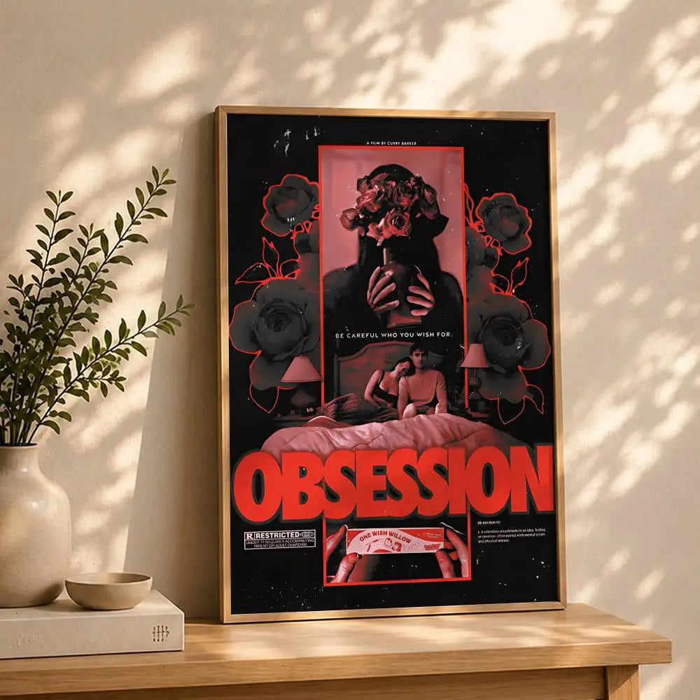 Movie Obsession HD Self-Adhesive Waterproof Wall Art Poster Wall Art Poster Peaceful Pleasures Health and Wellness