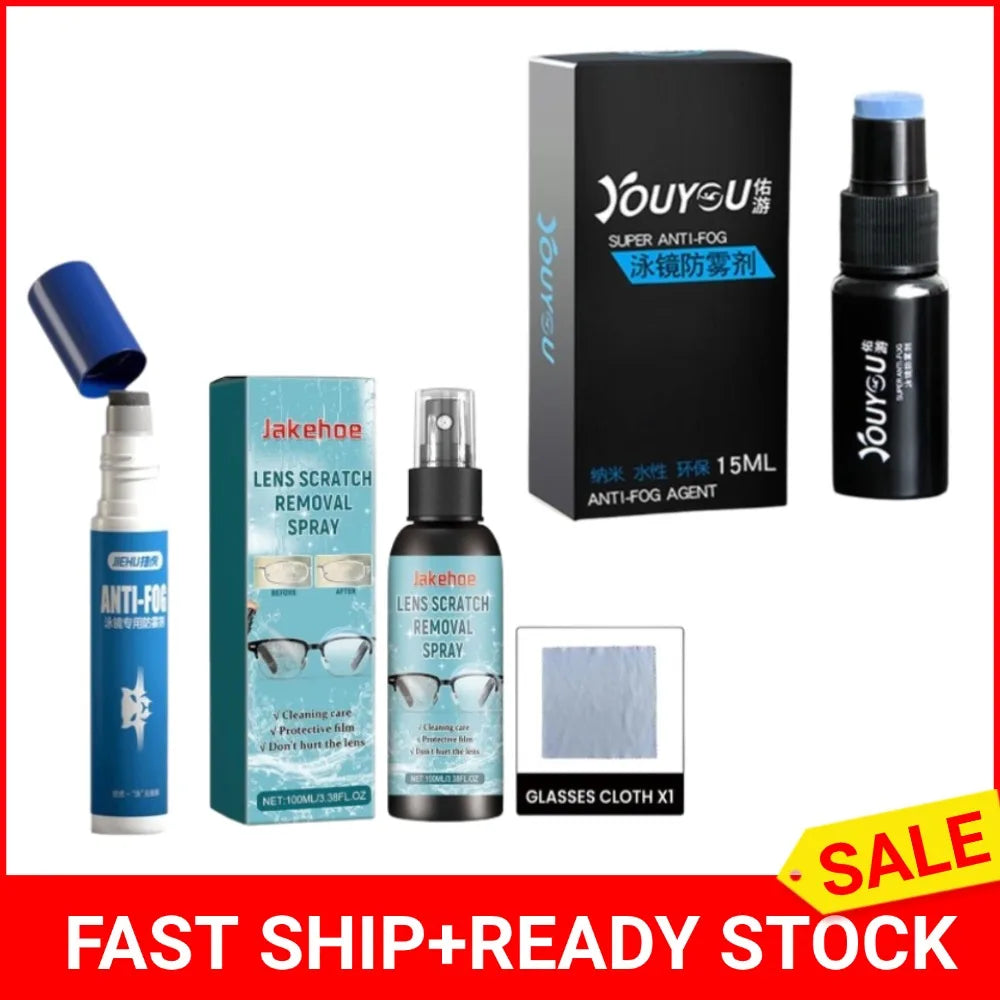 Swim Goggles Anti-Fog Spray for Clear Vision Peaceful Pleasures Health and Wellness