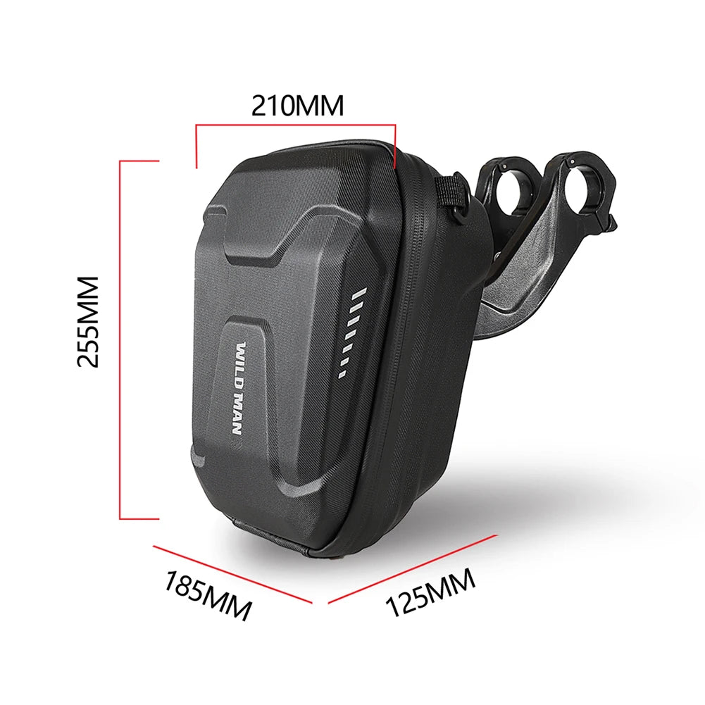 3L Bicycle MTB Handlebar Bag Large Capacity MTB Road Bike Hard Shell Phone Case Electric Scooter Pouch Cycling Equipment Peaceful Pleasures Health and Wellness