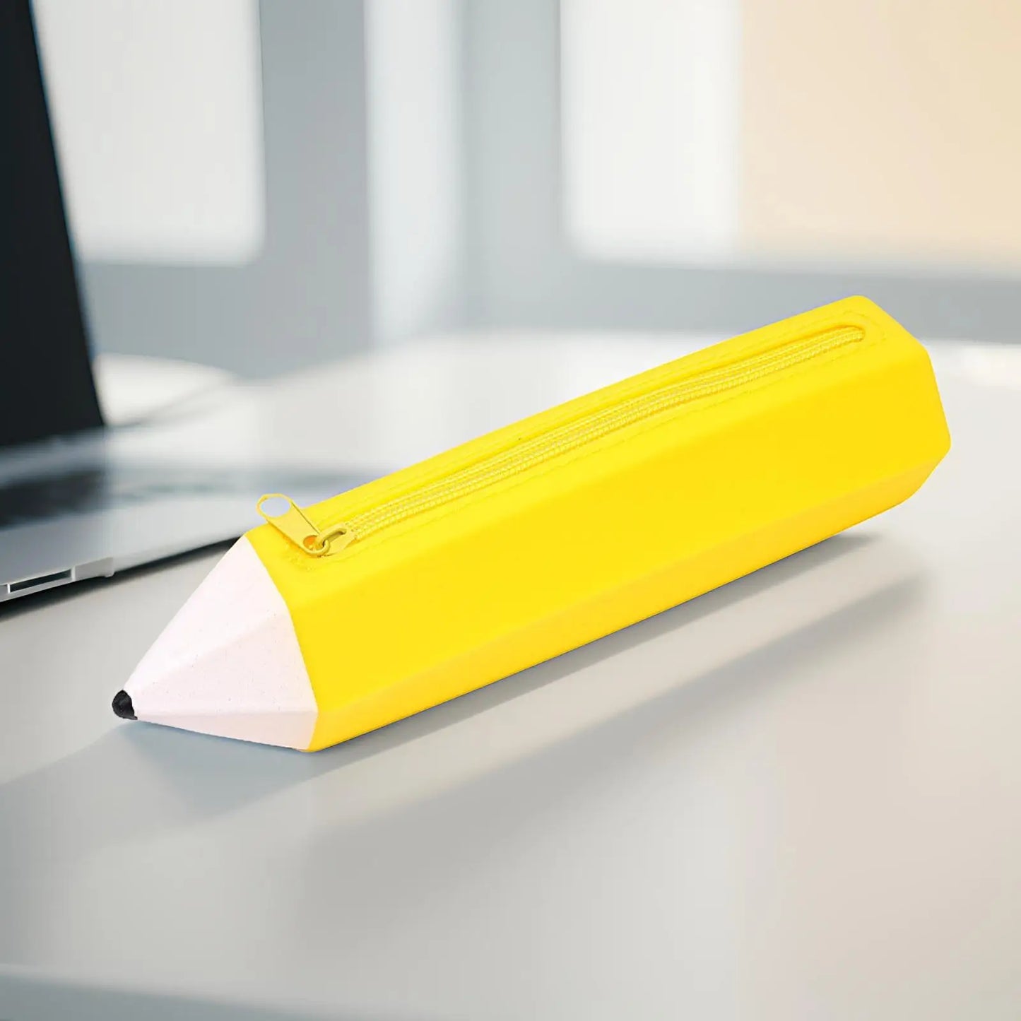 Bview Art Cartoon Soft Silicone Pencil Shaped Case Novelty Holder