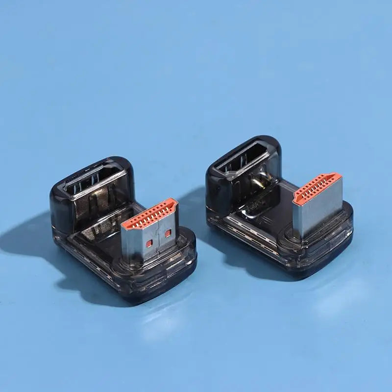 HDMI 2.1 Male to Female Adapter 8K@60Hz – 90/270/360° Angle