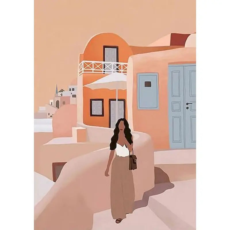 Paint by Numbers Interior Figure Canvas Kit 60x75cm | GATYZTORY