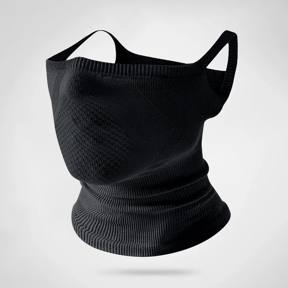 Winter and autumn ear-loop neck protection mask, suitable for outdoor activities, mountaineering, skiing, cycling, and all-seaso Peaceful Pleasures Health and Wellness black
