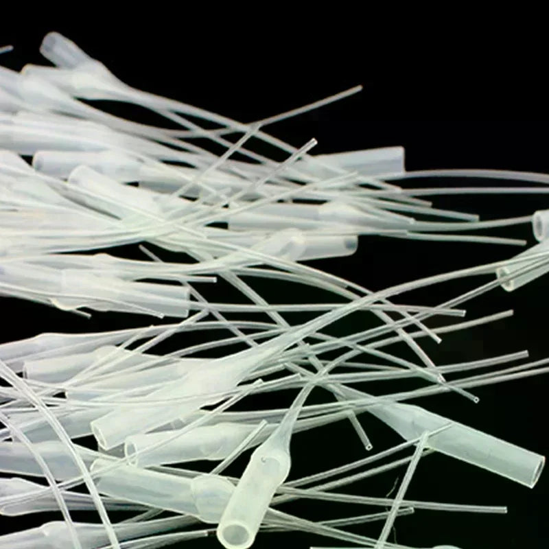 100-Pack Precision Glue Micro-Tips | Plastic Bottle Extender Tips