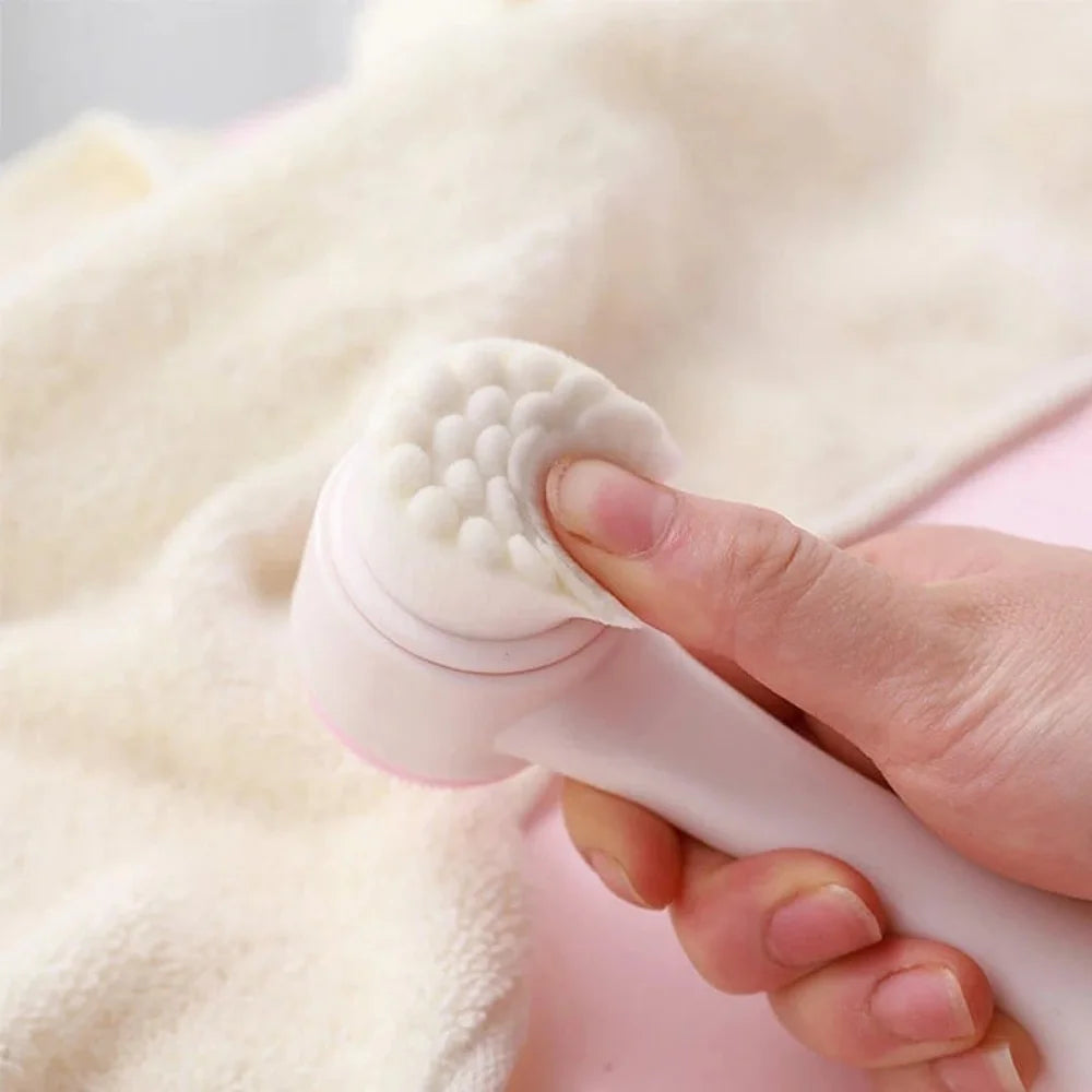 3D Double-Sided Silicone Facial Cleansing Brush | Exfoliator